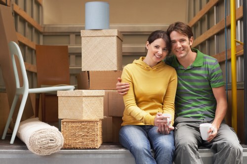 Secure furniture storage options for residents in Frognal