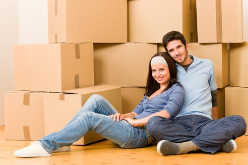 Careful loading for a small removals service in Frognal
