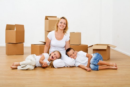 Business inventory stored securely in Frognal unit