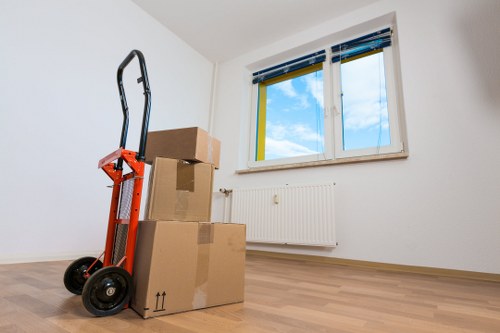 Example quote for a residential move in Frognal
