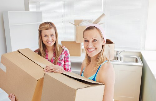 Professional packing materials used for storage and removals