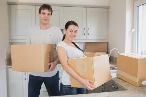 Clean and organised storage units in Frognal